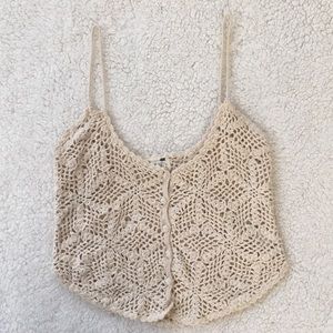 L.A. Hearts Crochet top
